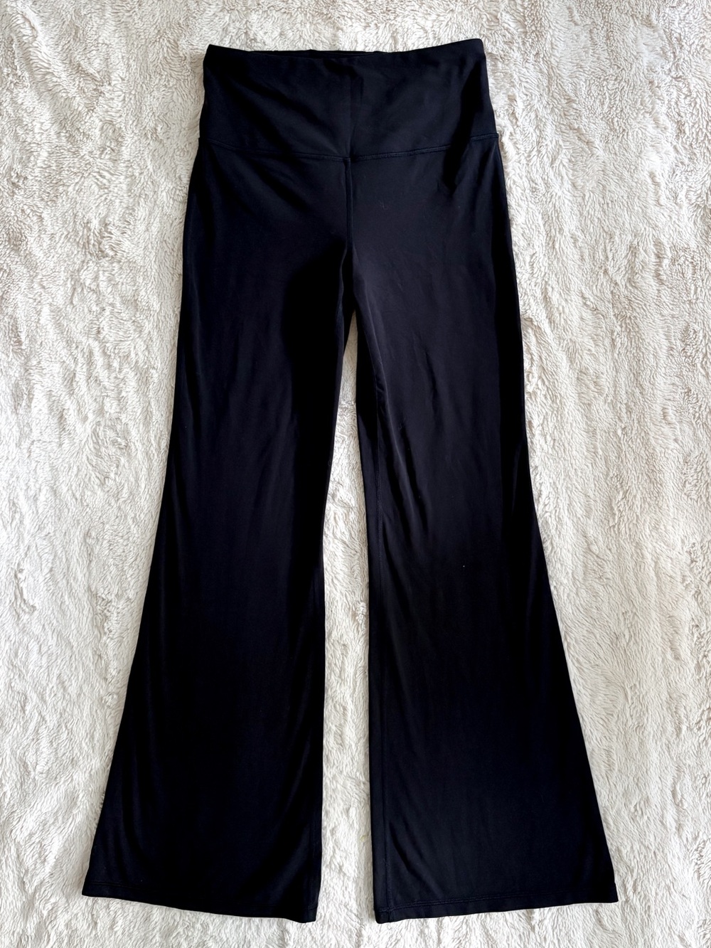 Athleta Elation Flare Leggings Small Black High Rise Yoga Pants